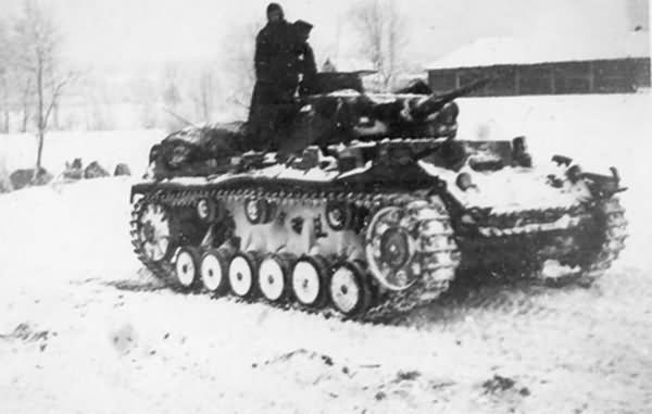 Panzer III Soviet Union Winter