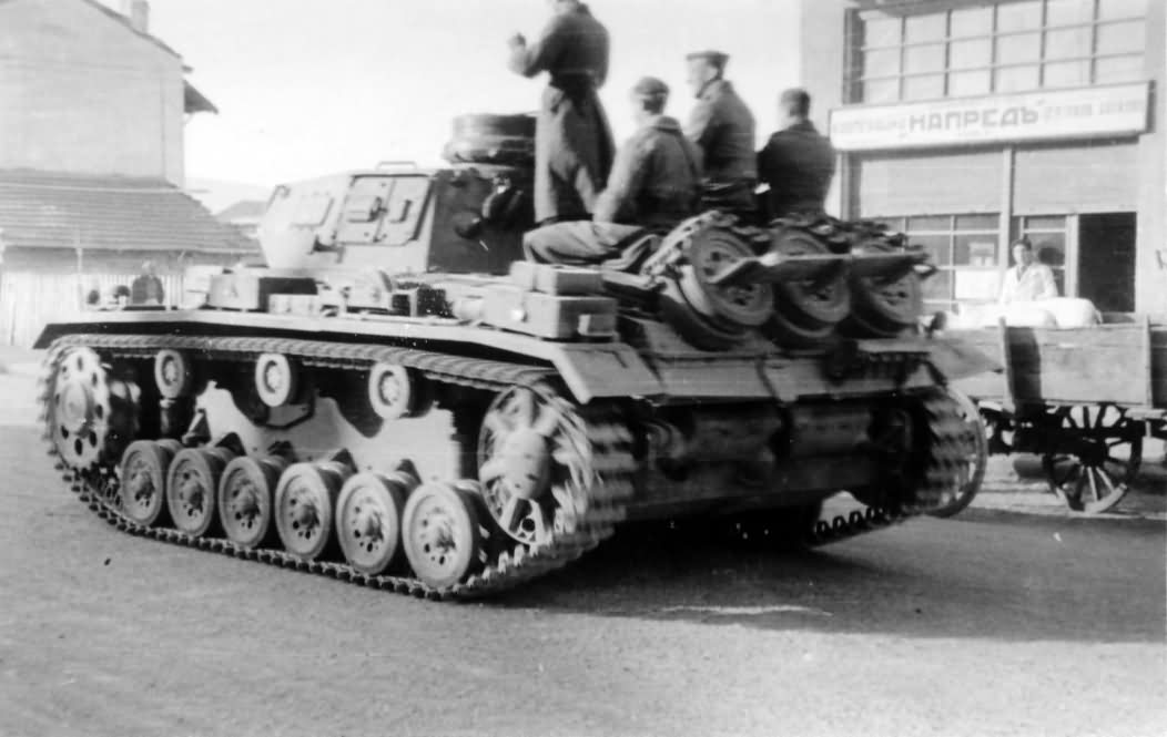 Medium tank Panzer III – Soviet Union Eastern Front