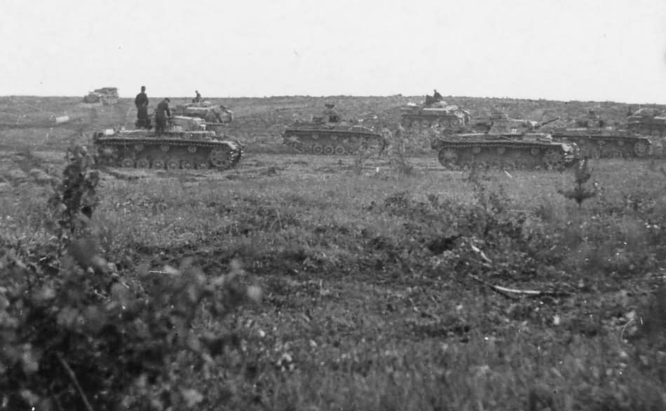 Panzer III tanks