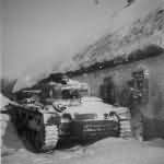 Panzer III in winter