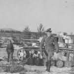 Panzer III with winter camo
