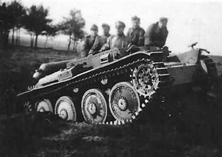Panzer 38(t) chassis with Stadtgas