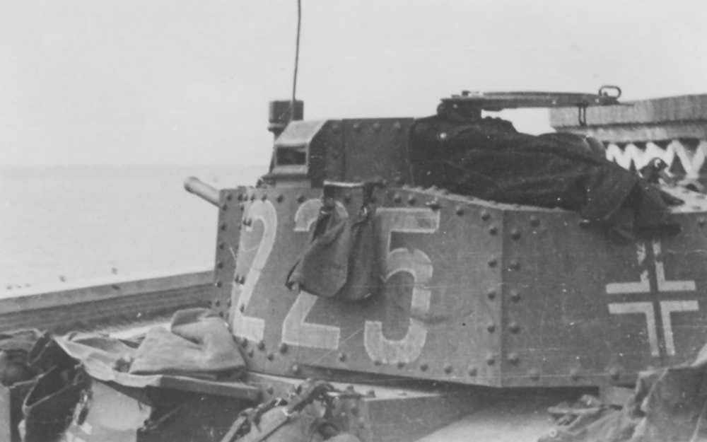 Panzer 38t tactical number 225 turret, Eastern Front