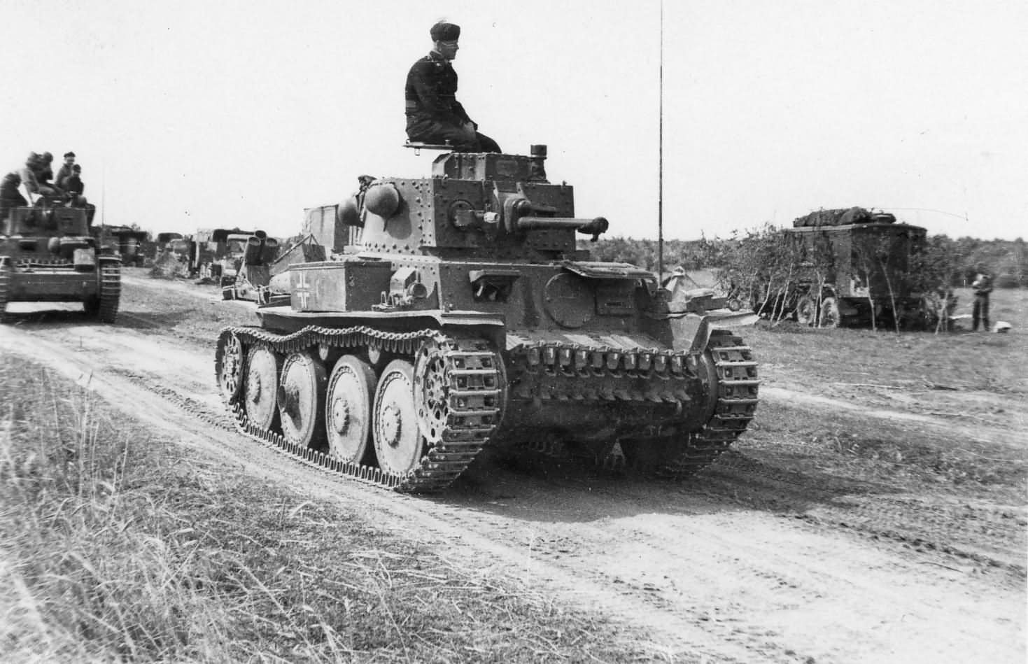PzBfWg 38 (t) tank of 12th Panzer Division Eastern Front