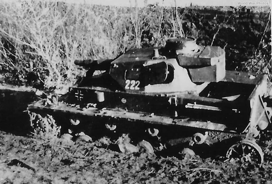 Early Panzer IV coded 222