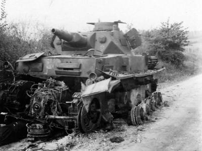 Panzer IV Ausf C of the 1st Panzer-Division France 1940