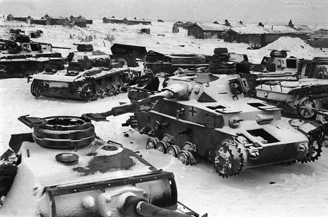 Panzer IV near Stalingrad Winter of 1943