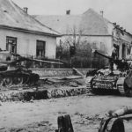 Panzer IV and destroyed T-34/85