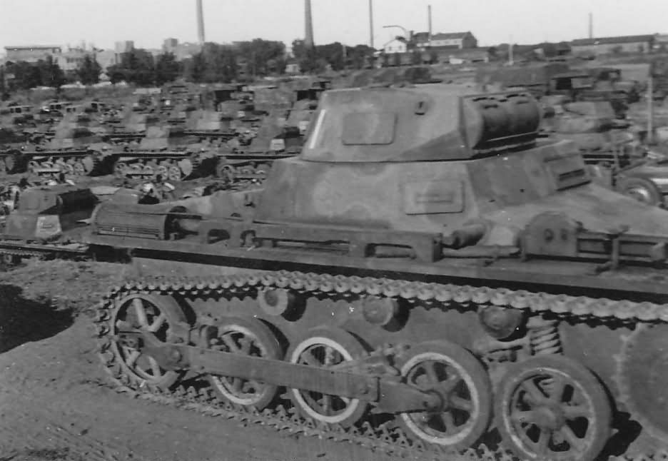 Panzer I ausf A tanks