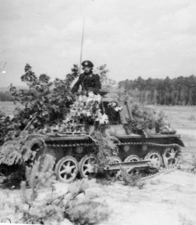 Panzer I befehl camouflaged