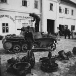 Damaged Panzer I ausf A Poland 1939