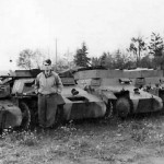 Destroyed Panzer I tanks