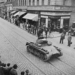 Panzer I ausf A on street
