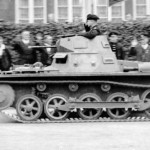 Panzer I Ausf A tank during military parade