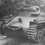 Panzer I tank front view