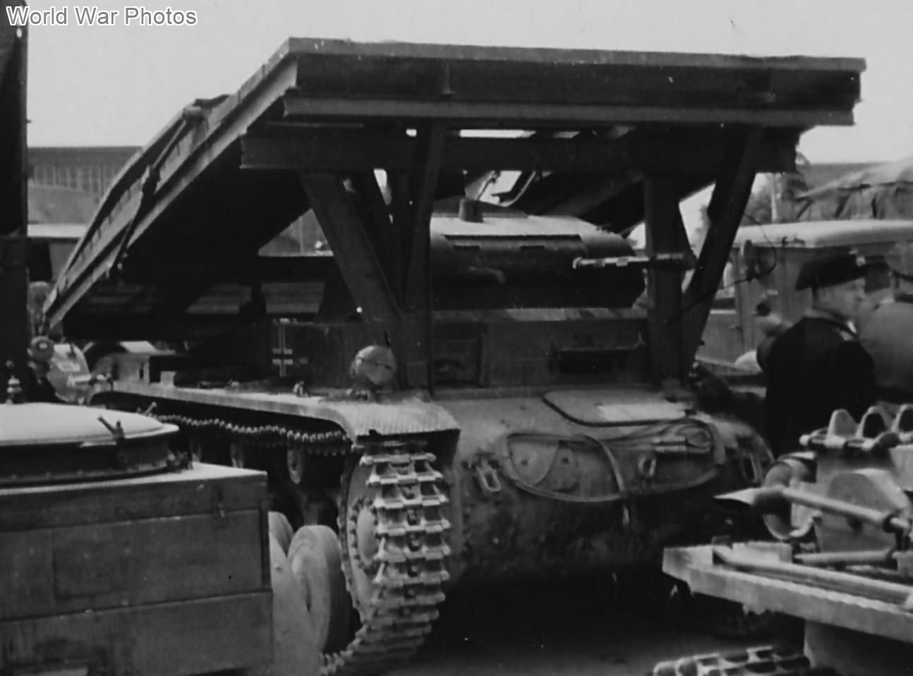 Bruckenleger auf Panzer II
