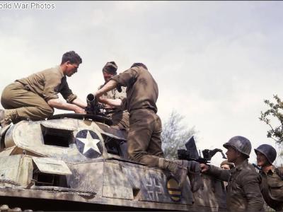 Captured Panzer II Africa