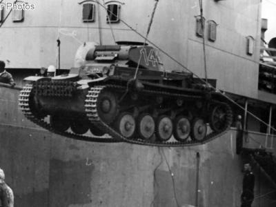 Panzer II 144 of the DAK