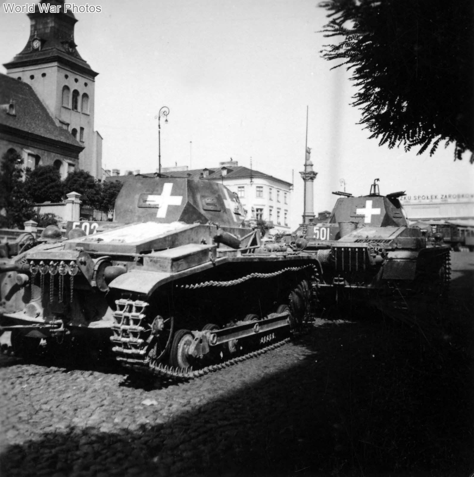 Panzer II of the 1. Panzer-Division, Piotrkow Trybunalski 1939