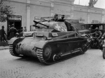 Panzer II 45 5 or 7 PD Przemysl 1939