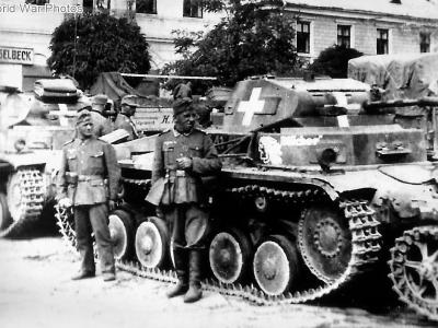 Panzer II named Blucher 1939