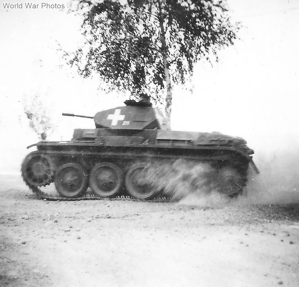 Panzer II D from PzRgt 35, 4th Panzer Division Pulawy 1939