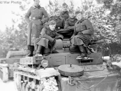 Panzer II of the Panzerregiment 35