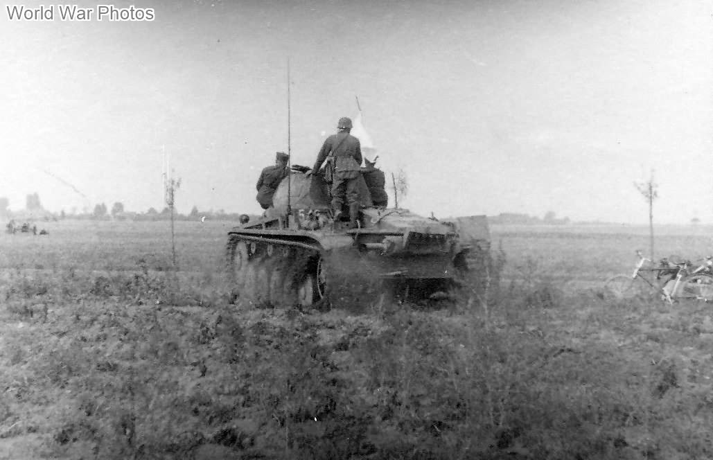 Panzer II near Warsaw 1939
