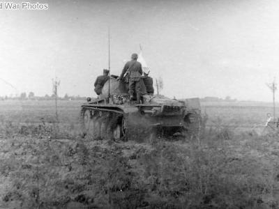Panzer II near Warsaw 1939