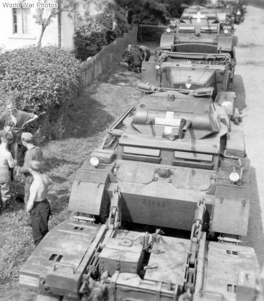 Panzer II Ausf D of the Panzer-Abteilung 67, 1 September 1939
