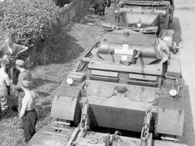 Panzer II Ausf D of the Panzer-Abteilung 67, 1 September 1939