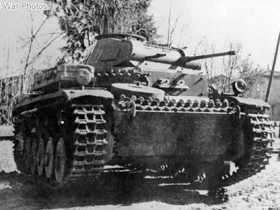 Panzer II frontal view