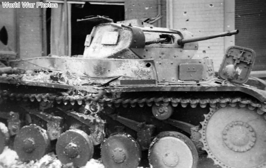 Panzer II in Calais 1940