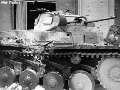 Panzer II in Calais 1940