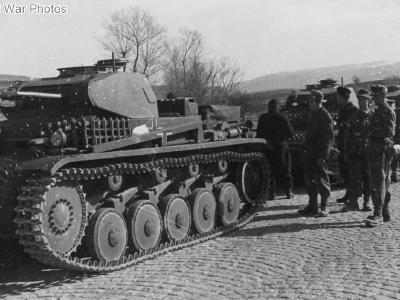 Panzer II tanks