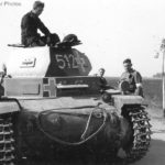 Panzer II 512 from 4 Panzer-Division 10 September 1939
