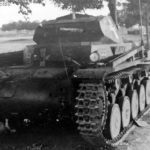Destroyed Panzer II code 611, Poland 1939