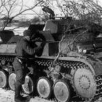 Captured Panzer II Ausf F 1943