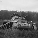 Panzer II during field exercises