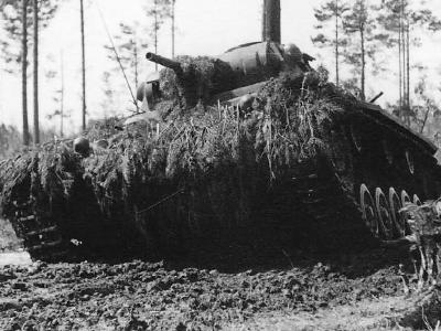 Camouflaged Panzer III