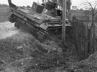 Destroyed Panzer III code 7