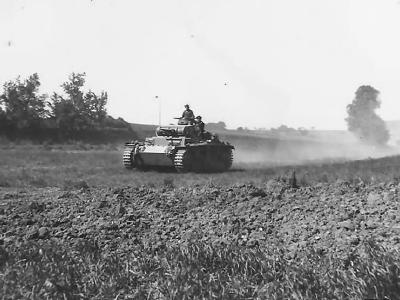 Pz.Kpfw III of the 10. Panzer division Amiens France 1940