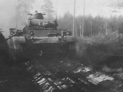 Panzer III 8 Panzer division Lithuania Juni 1941
