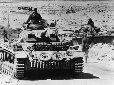 Panzer III Ausf G „611” of the German 5th Light Division DAK in El Brega