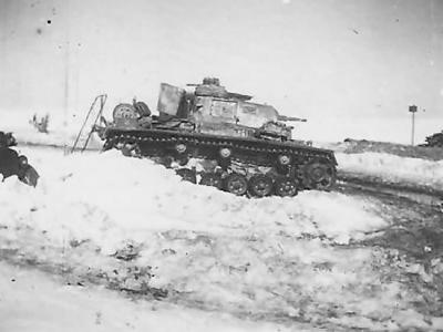 Panzer III Panzer Gruppe Kleist winter 1941 Russia