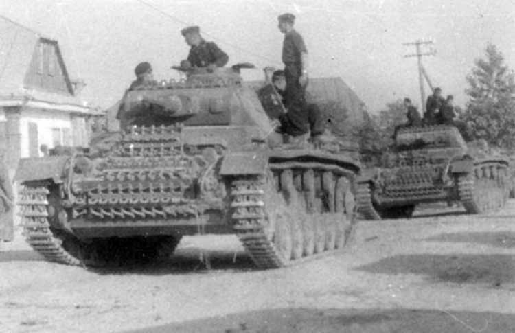 Panzer III tanks Eastern Front