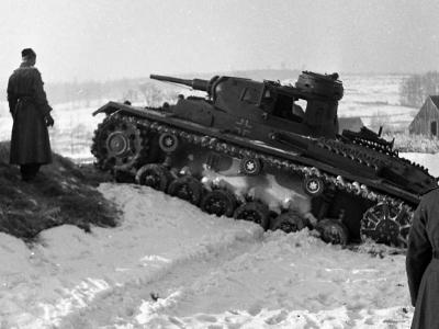 Panzer III tank during field trials