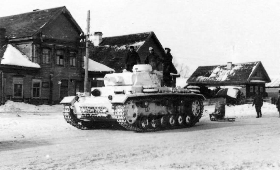 Panzer III winter eastern front 2