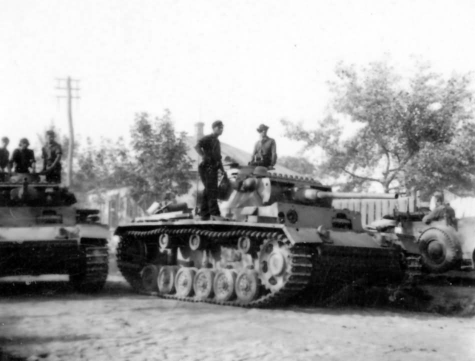 Panzer III with long 50mm gun