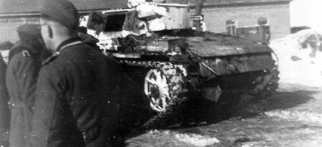 White washed Panzer III of 2 Panzer Regiment – Eastern Front